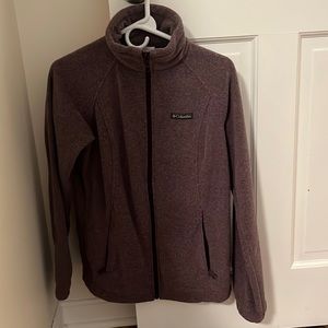 Brand New Columbia Zip Up Purple